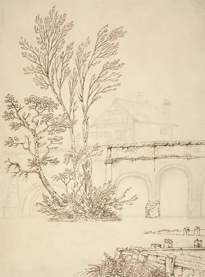 Caversham Bridge, Reading by Джозеф Фарингтон — digital art print download