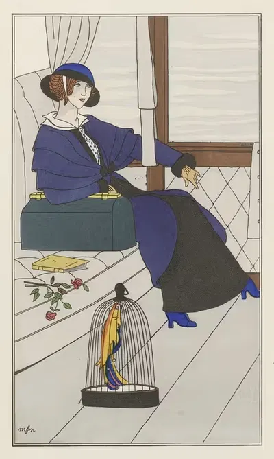 Manteau de voyag by Monogrammist MFN, 1913 — digital art print download