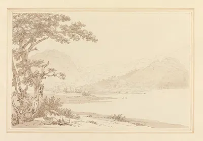 Head of Ullswater by Джозеф Фарингтон — digital art print download