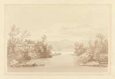 Pooley Bridge by Джозеф Фарингтон — digital art print download