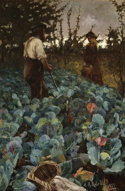 Капустный сад by Артур Мелвилл — digital art print download