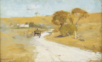 At Templestowe by Arthur Streeton, 1889 — digital art print download