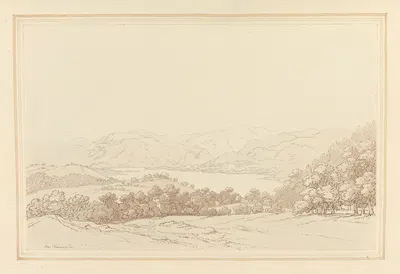 Ullswater, Col. Robinson's by Джозеф Фарингтон — digital art print download