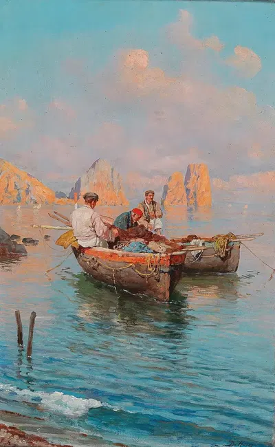 Мотив Капри by Бернардо Хай — digital art print download
