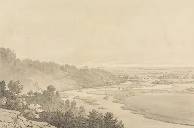 View of Taplow and Maidenhead from Cliveden by Джозеф Фарингтон, 1792 — digital art print download