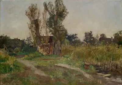 Берега острова Райхенау by Карл Теодор Мейер-Базель, 1891 — digital art print download