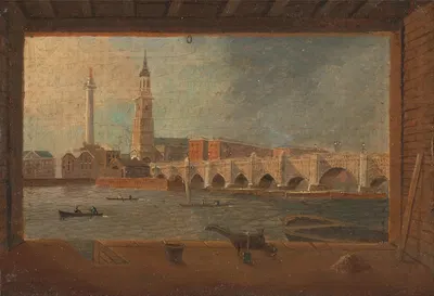 A View of London Bridge by Daniel Turner — digital art print download