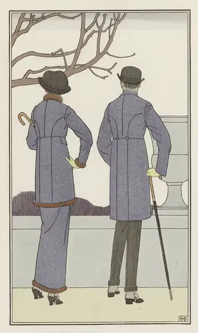 Костюмы для ансамбля by Монограммист БМБ, 1913 — digital art print download