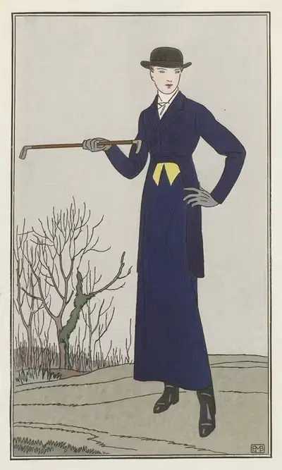 Une Amazone by Monogrammist BMB, 1913 — digital art print download