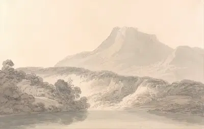 The Edge of the Lake by Dr. Thomas Monro — digital art print download