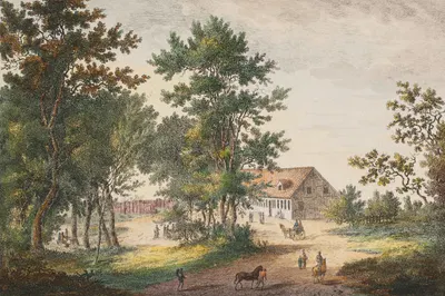 Эрмелундсхусет by Элиас Майер, 1762 – 1808 — digital art print download