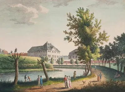 Эспланада у Øster Port by Элиас Майер, 1762 – 1808 — digital art print download