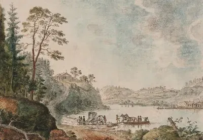 Норвежский пейзаж by Эрик Паулсен, 1787 – 1788 — digital art print download