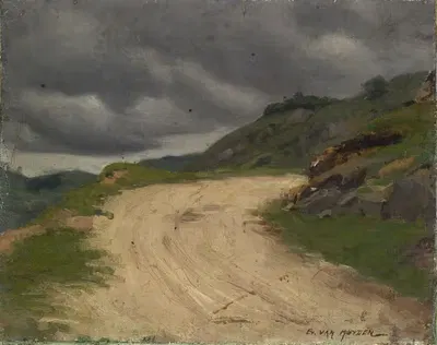 Road of Mornex by Evert Louis van Muyden — digital art print download