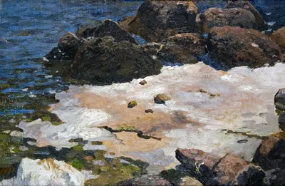 Крым, берег моря by Фердинанд Рушчиц, 1895 — digital art print download