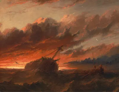 Shipwreck by Francis Danby — digital art print download
