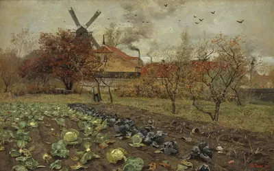 View of Amerikavej in Copenhagen by Frits Thaulow, 1880 - 1881 — digital art print download