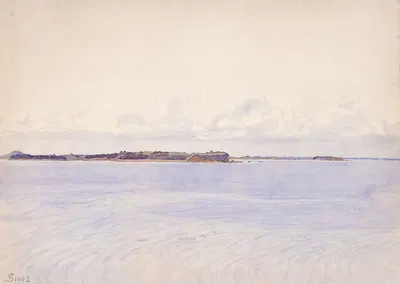 У мыса Фюн by Фриц Сиберг, 1901 - 1902 — digital art print download