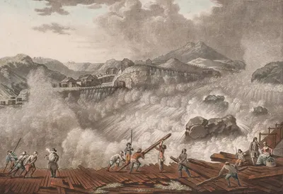 Вид на Сарпен или Сарпс-Фосс by Георг Хаас, 1787 – 1791 — digital art print download