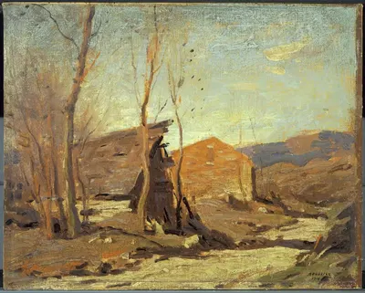 Late Autumn Afternoon by George M. Bruestle — digital art print download