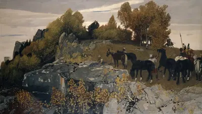 Римский аванпост на высокой высоте by Ханс Сандройтер, 1891 — digital art print download