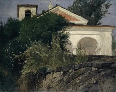 Часовня рядом с Контра by Ханс Сандройтер, 1875 — digital art print download