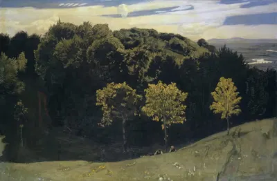 Рейн у Базеля (Вид на Верхний Рейн) by Ханс Сандройтер, 1900 — digital art print download