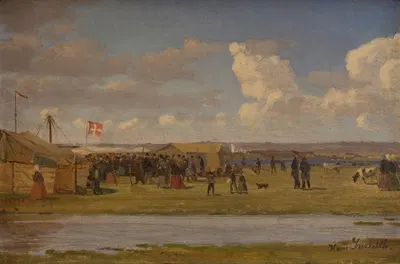 Меховой рынок by Ханс Смит, 1859 - 1900 — digital art print download