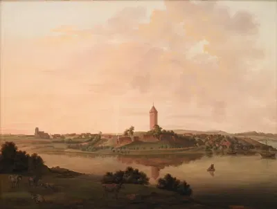 Проспект Вордингборга by Кристиан Генрих Грош, 1810 — digital art print download