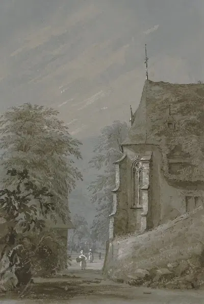 Часовня by Генри Фортескью, 1827 — digital art print download