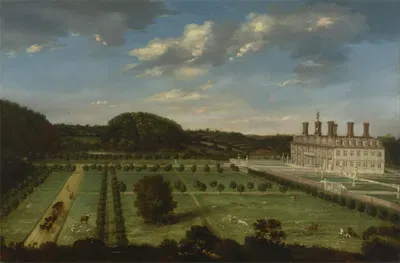 A View of Bayhall, Pembury, Kent by Jan Siberechts — digital art print download