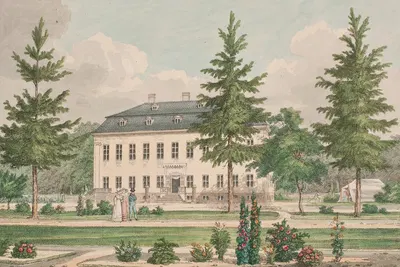 Замок Шарлоттенлунд by Йенс Хольм, 1825 – 1826 — digital art print download
