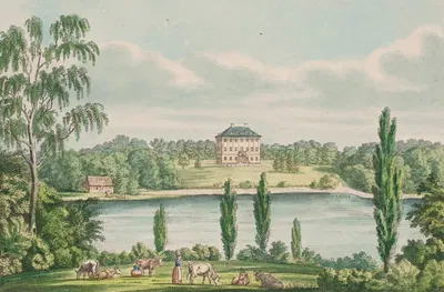 Дроннинггорд by Йенс Хольм, 1825 – 1826 — digital art print download