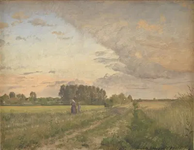 Летний пейзаж by Йоаким Сковгорд, 1876 - 1877 — digital art print download