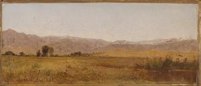 Snowy Range and Foothills from the Valley of Valmo by John Frederick Kensett — digital art print download