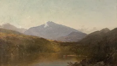 White Mountains from Shelburne, NH by John Frederick Kensett — digital art print download