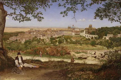 Ariccia, near Rome, Italy by John William Inchbold — digital art print download