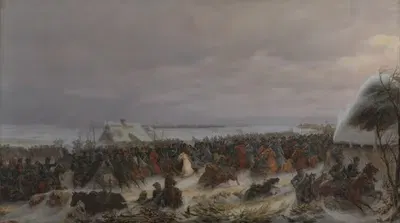 Событие в Ворбассе 29 февраля 1864 года by Йорген Соне, 1876 - 1877 — digital art print download