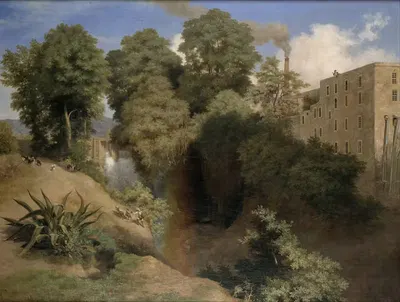 The San Ángel Goatherd by José María Velasco, 1863 — digital art print download