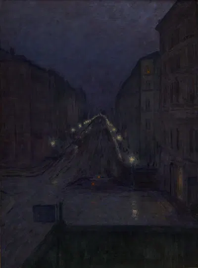 Улица Рослаг, Стокгольм by Карл Норстрём, 1892 – 1896 — digital art print download