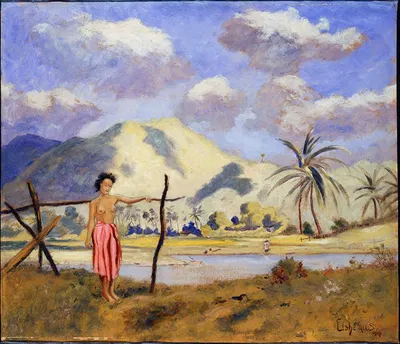 Samoa by Louis Michel Eilshemius — digital art print download