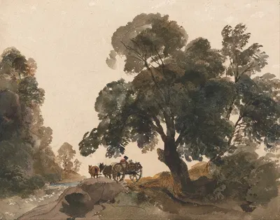 The Wagon by Peter DeWint — digital art print download
