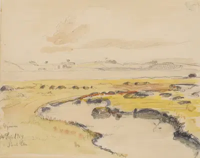 Дирнэс энге by Пуль Симон Кристиансен, 1914 — digital art print download