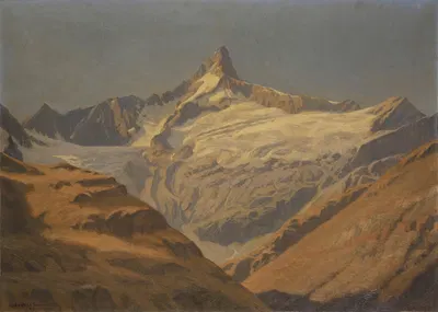 Утро, вид с Риффелальп by Реньо Сарасин, 1933 — digital art print download