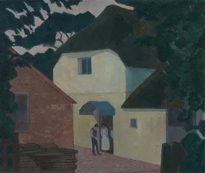 The Caller at the Mill by Robert Polhill Bevan — digital art print download