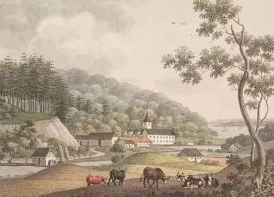 Тирсбэк в районе Вейле by Сёрен Л. Ланге, 1822 – 1823 — digital art print download