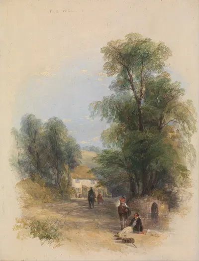 The Well of St. Keyne by Thomas Creswick — digital art print download