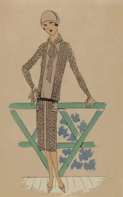 SIMPLICITÉ by Anonymous, 1925 — digital art print download