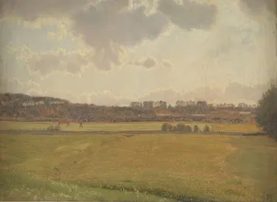 Летний день у Бишолта by Вильгельм Кюн, 1897 — digital art print download