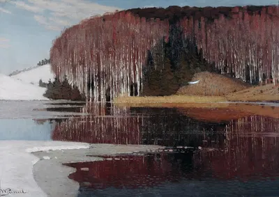 Весенние воды (Маэстозо) by Вилгелмс Пурвитис, 1910 — digital art print download